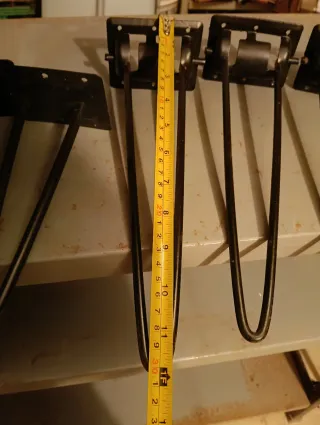 Piedi per mobili stile industriale vintage