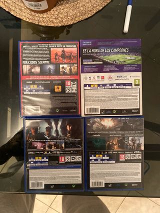 4 Giochi PS4: Red Dead 2, FIFA 19, CoD MW
