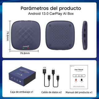 CARLINKIT T-box Android y IOs, PRECINTADO