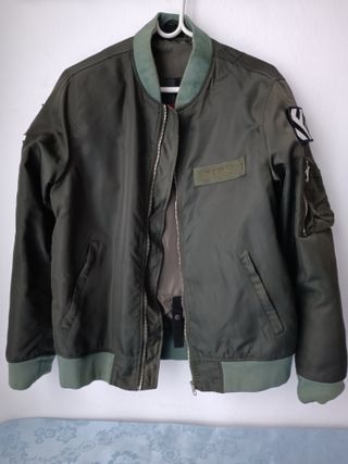 Chaqueta motorista con protecciones