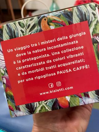 Set 2 Tazze Cappuccino Jungle Bialetti