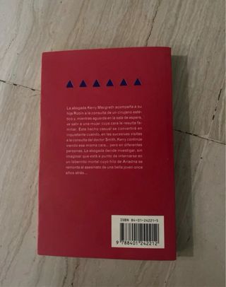 Libro: No puedo olvidar tu rostro