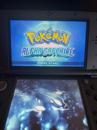 Pokémon Zaffiro Alfa 3DS con scatola