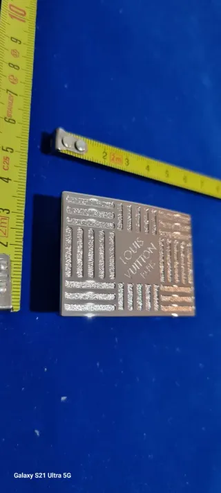 Hebilla Louis Vuitton Plata 35mm 3,5cm