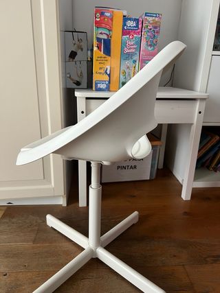Mesa y Silla Infantil Madera blanca