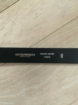 Cintura Emporio Armani Uomo Nera