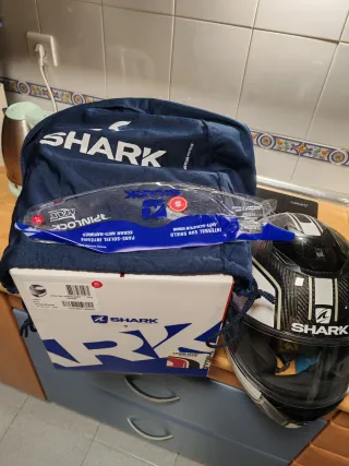 Casco carbono integral Talla S