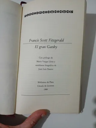 El gran Gatsby - Francis Scott Fitzgerald