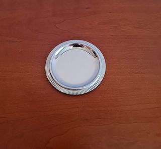 Posavasos Letang y Remy Metal Plateados