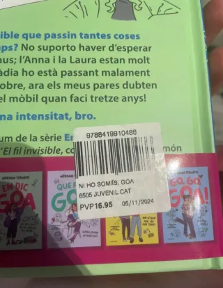 Libro Ni ho somiïs Goa NOU