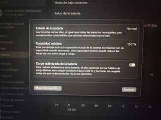 MacBook Air Plata M1 13”