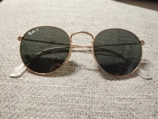 Gafas de sol Ray-Ban Redondas Doradas, modelo 3447