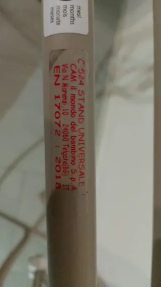 Cavalletto per vaschetta bagno neonato