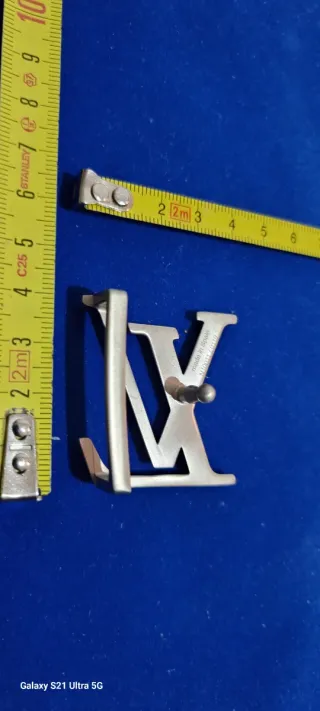 Hebilla Louis Vuitton Plata 35mm 3.5cm