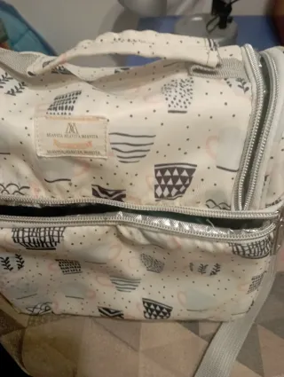 Nevera portátil con estampado