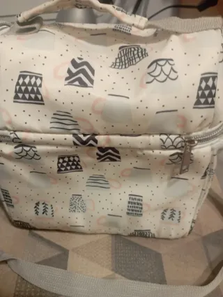 Nevera portátil con estampado