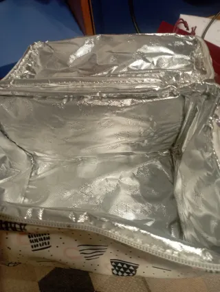 Nevera portátil con estampado