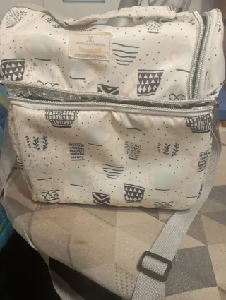 Nevera portátil con estampado