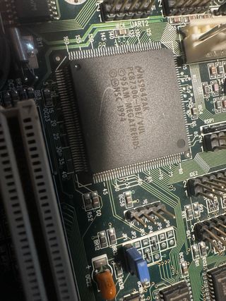 Placa base socket 7 pentium mmx166 megatrends