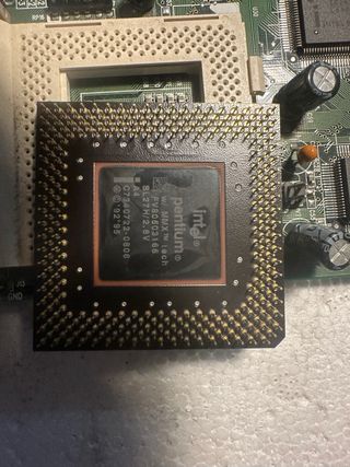 Placa base socket 7 pentium mmx166 megatrends