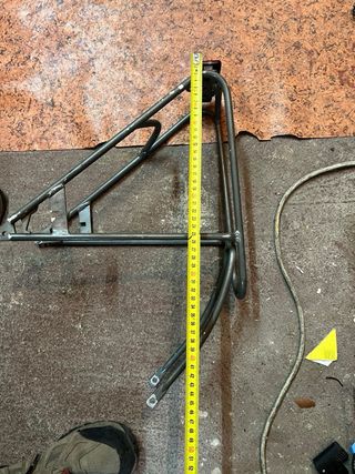 Portabultos alto Bicicleta Plegable