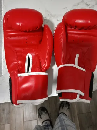 Guantes de Boxeo Top Ring Rojos 10 oz