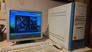 Ordenador antiguo Pentium 4 Windows XP