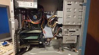 Ordenador antiguo Pentium 4 Windows XP