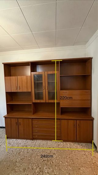 Mueble de salón madera - Muy buen estado