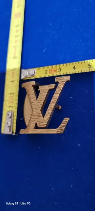 Hebilla Louis Vuitton Dorada 25mm 2,5cm