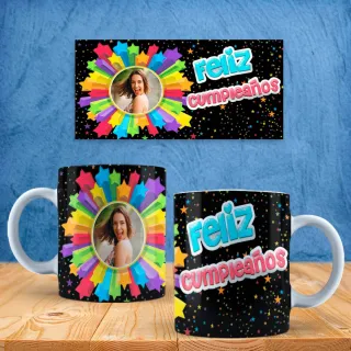 Tazas personalizadas Felicitación Cumpleaños