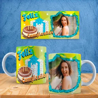 Tazas personalizadas Felicitación Cumpleaños