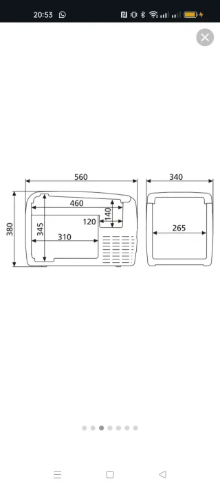 Nevera compresor Dometic Coolfreeze CDF 36