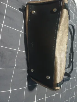 Bimba y Lola Bolso Dorado y Negro