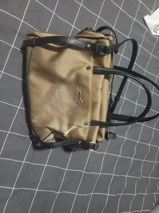 Bimba y Lola Bolso Dorado y Negro