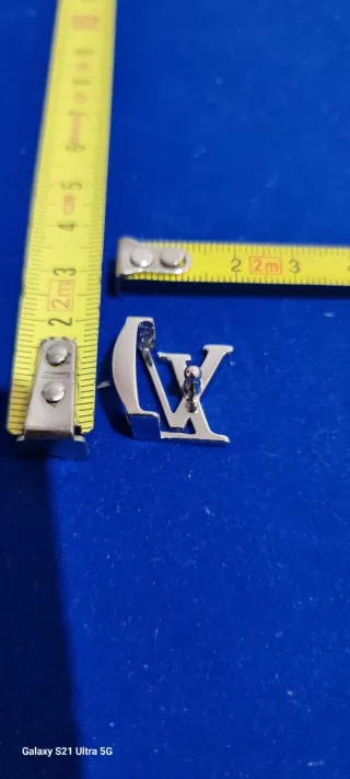 Hebilla Louis Vuitton Plata