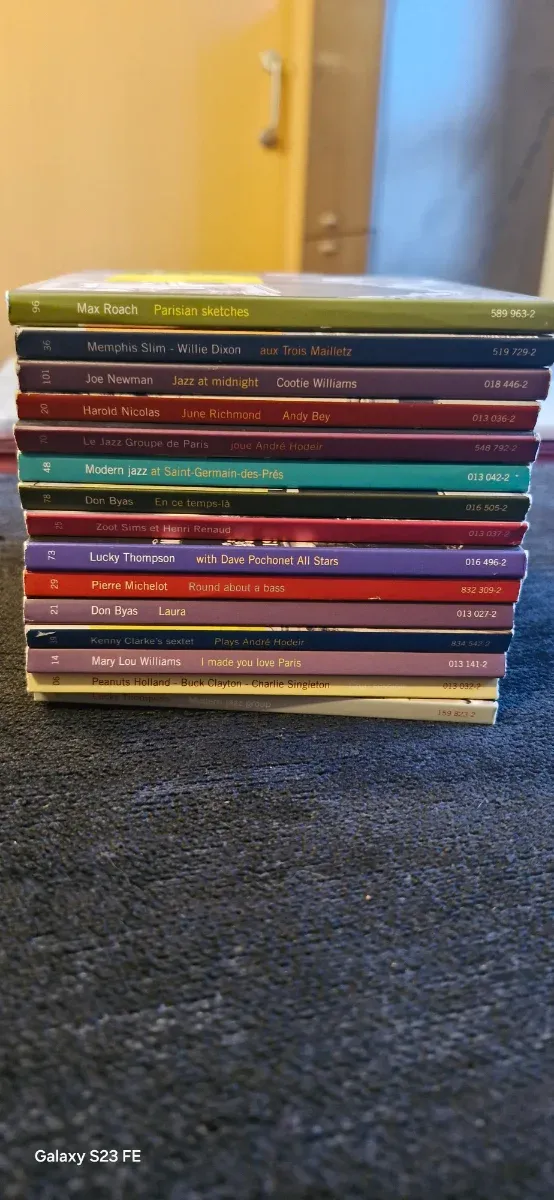 JAZZ IN PARIS  COLECCION 15 CDS