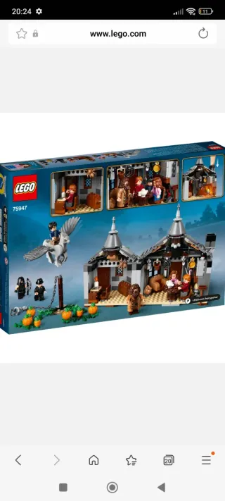 LEGO Cabaña de Hagrid 75947