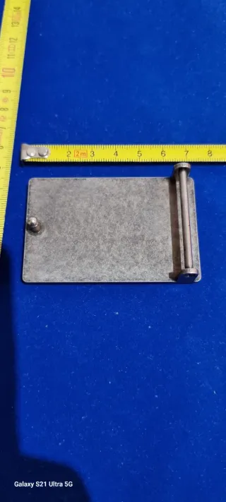 Hebilla Louis Vuitton Plateada 40mm 4cm