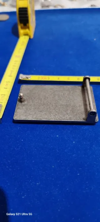 Hebilla Louis Vuitton Plateada 40mm 4cm