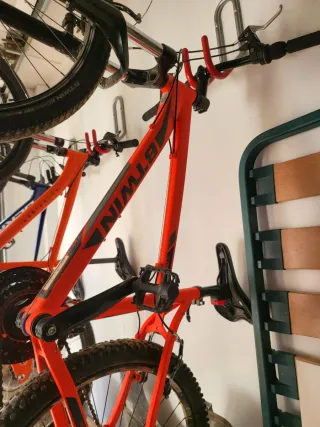 Bicicleta Montaña Naranja BTWIN