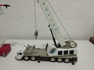 Lote Camiones Juguete: de metal y plastico Bombero