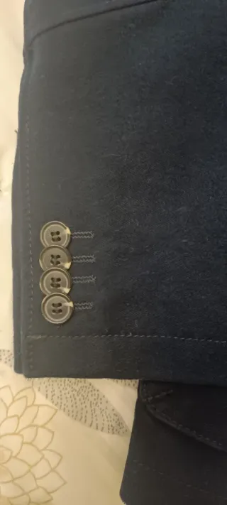 Cappotto uomo invernale blu