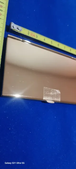 Tarjetero Cartier Diabolo Dorado