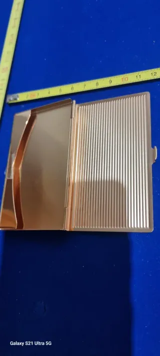 Tarjetero Cartier Diabolo Dorado