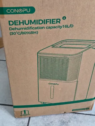 Deumidificatore ConopuPlus 16L/giorno - Nuovo