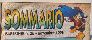 Cómic "Paperinik e altri Supereroi" No26 (Nov1995)