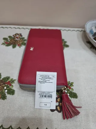 Cartera Purificación García Roja Nueva