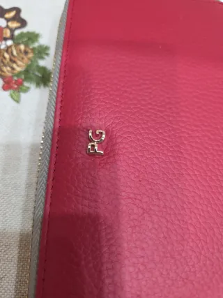 Cartera Purificación García Roja Nueva