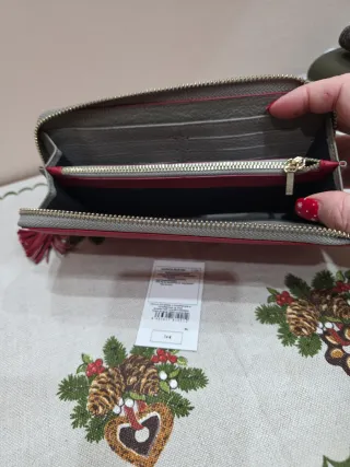 Cartera Purificación García Roja Nueva